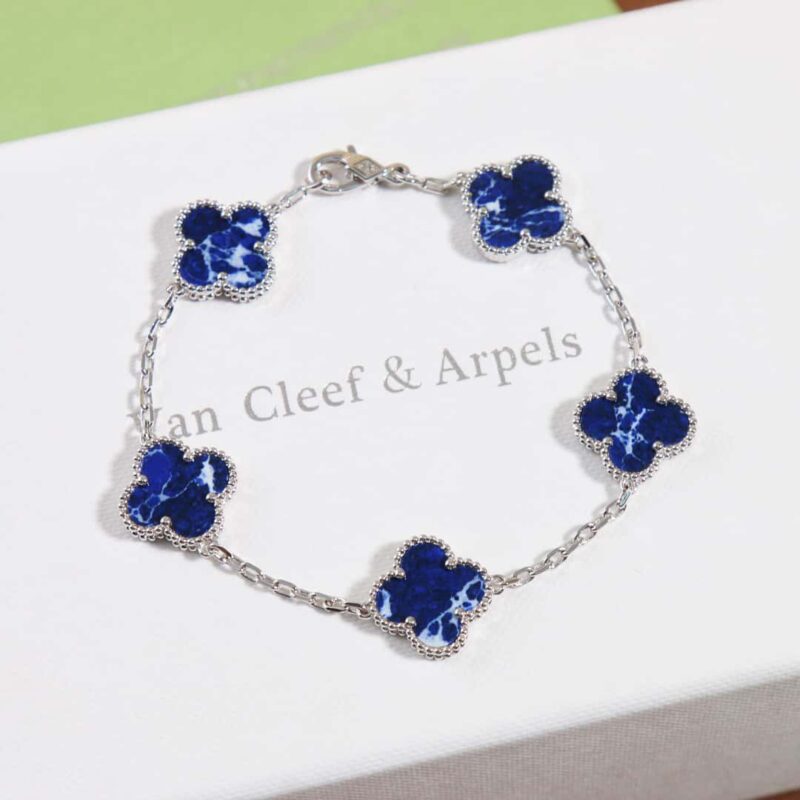 Van Cleef &Arpels 梵克雅宝彼得石五花手链 - Image 2