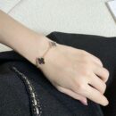 ☀️Van Cleef &Arpels 梵克雅宝银曜石五花手链 ☀