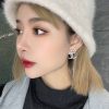 CHANEL香奈儿皇冠双c耳钉耳环