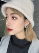 CHANEL香奈儿皇冠双c耳钉耳环