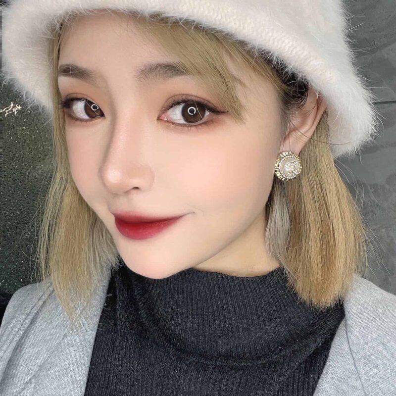 CHANEL香奈儿双c耳钉耳环