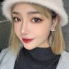 CHANEL香奈儿双c珍珠耳钉耳环