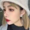 CHANEL香奈儿双c珍珠耳钉耳环