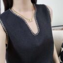 ☀️️巴黎世家BALENCIAGA双B满钻项链