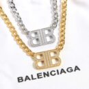 ☀️️巴黎世家BALENCIAGA双B满钻项链