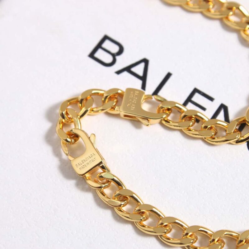 ☀️️巴黎世家BALENCIAGA双B满钻项链 - Image 10