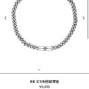 ☀️️巴黎世家BALENCIAGA双B满钻项链