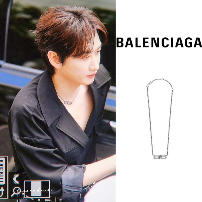 ☀️️巴黎世家BALENCIAGA双B满钻项链 - Image 14