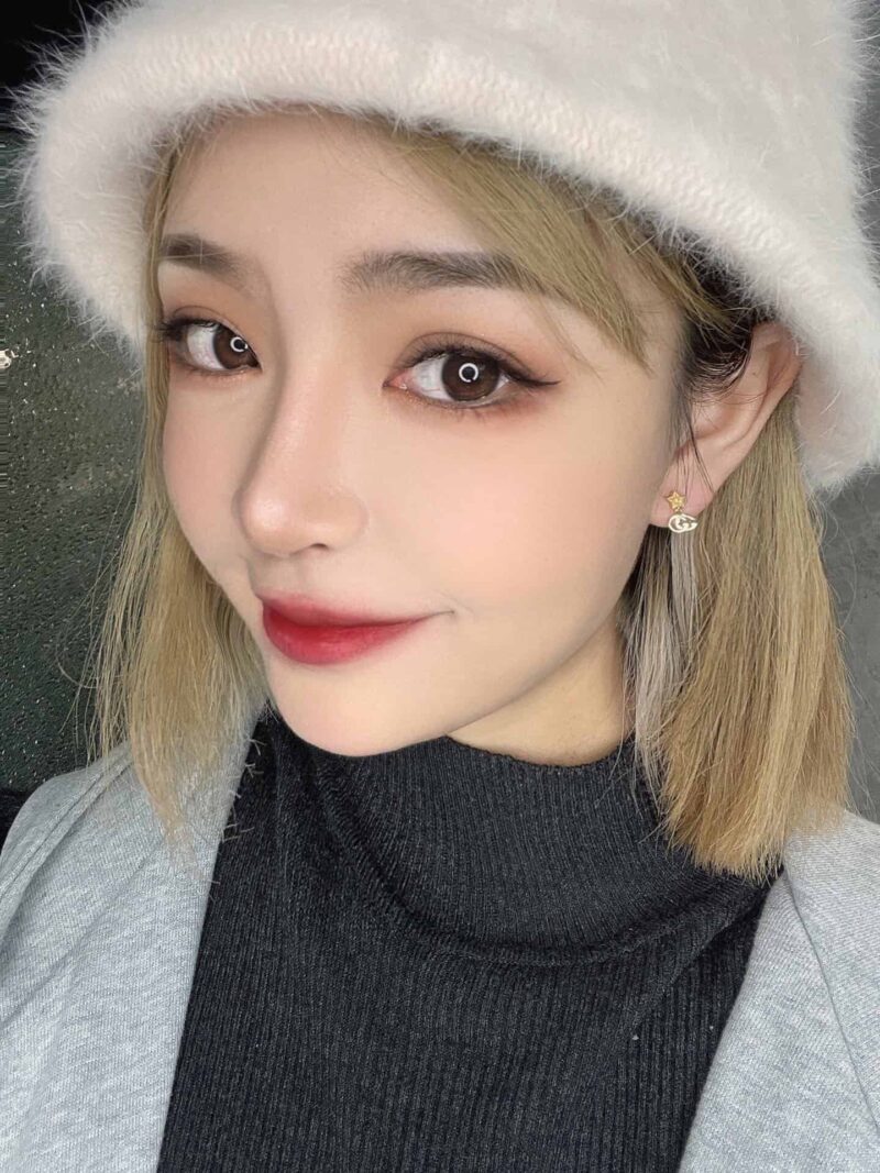 Gucci古驰金色迷你双G耳钉耳环 - Image 3