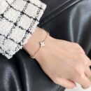 爆款 ☀Louis Vuitton 路易威登 LV白贝母四花手链 ☀