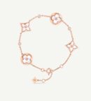 爆款 ☀Louis Vuitton 路易威登 LV白贝母四花手链 ☀
