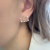 CHANEL香奈儿双c珍珠耳钉耳环