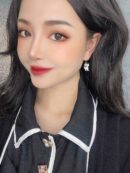Celine赛琳哈士奇耳钉耳环