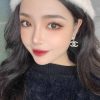 CHANEL香奈儿双c珍珠耳钉耳环