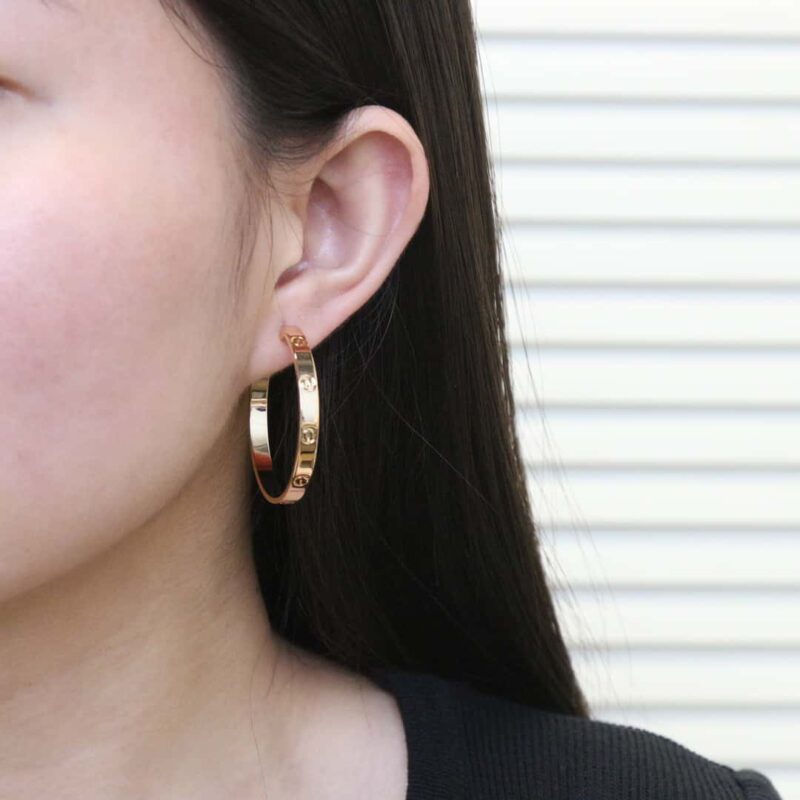 ☀卡地亚Cartier LOVE系列耳钉耳环 ☀ - Image 6