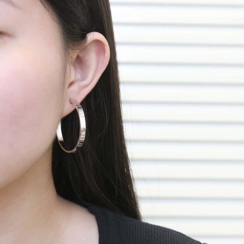☀卡地亚Cartier LOVE系列耳钉耳环 ☀ - Image 8