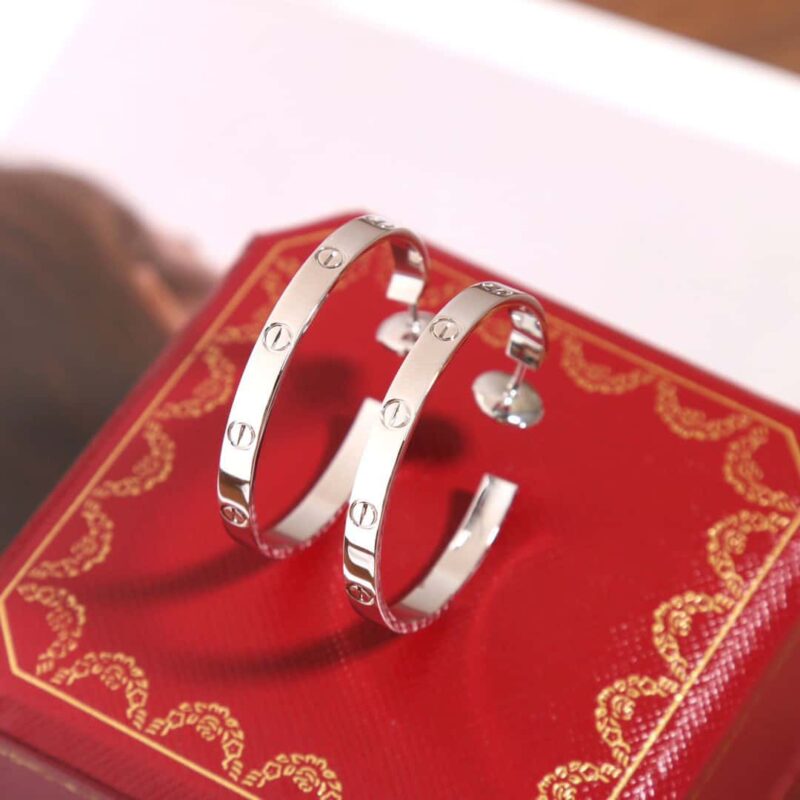 ☀卡地亚Cartier LOVE系列耳钉耳环 ☀ - Image 12
