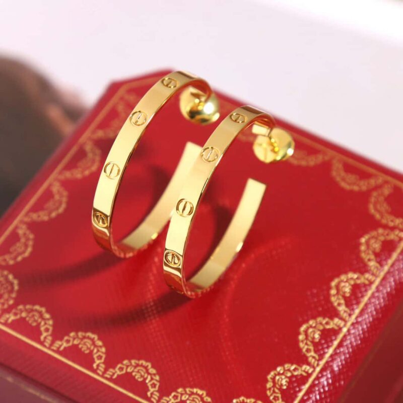 ☀卡地亚Cartier LOVE系列耳钉耳环 ☀ - Image 13