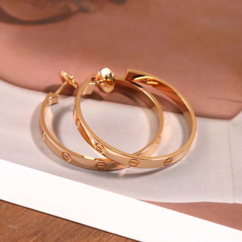 ☀卡地亚Cartier LOVE系列耳钉耳环 ☀ - Image 15