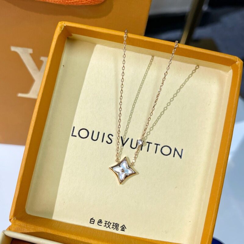 Louis Vuitton 路易威登 lv菱形贝母项链 - Image 2