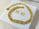 DIOR迪奥满钻字母手链 项链