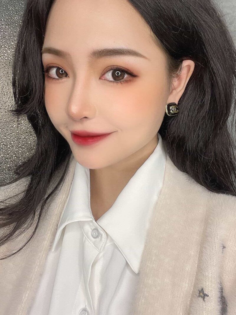 20CHANEL香奈儿双c耳钉耳环 - Image 2