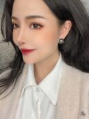 20CHANEL香奈儿双c耳钉耳环