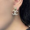 CHANEL香奈儿双c耳钉耳环