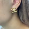 CHANEL香奈儿双c耳钉耳环