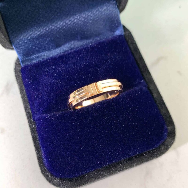 蒂芙尼Tiffany&co T系列 窄版光面戒指 - Image 4