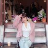 DIOR迪奥花仙子粉钻项链