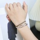 HERMES 爱马仕Roulis双圈手镯手环