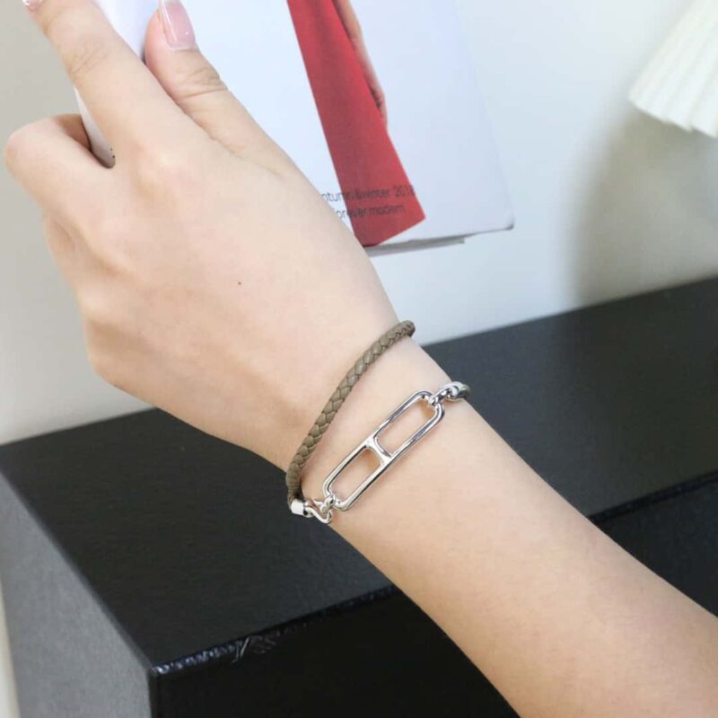 HERMES 爱马仕Roulis双圈手镯手环 - Image 8