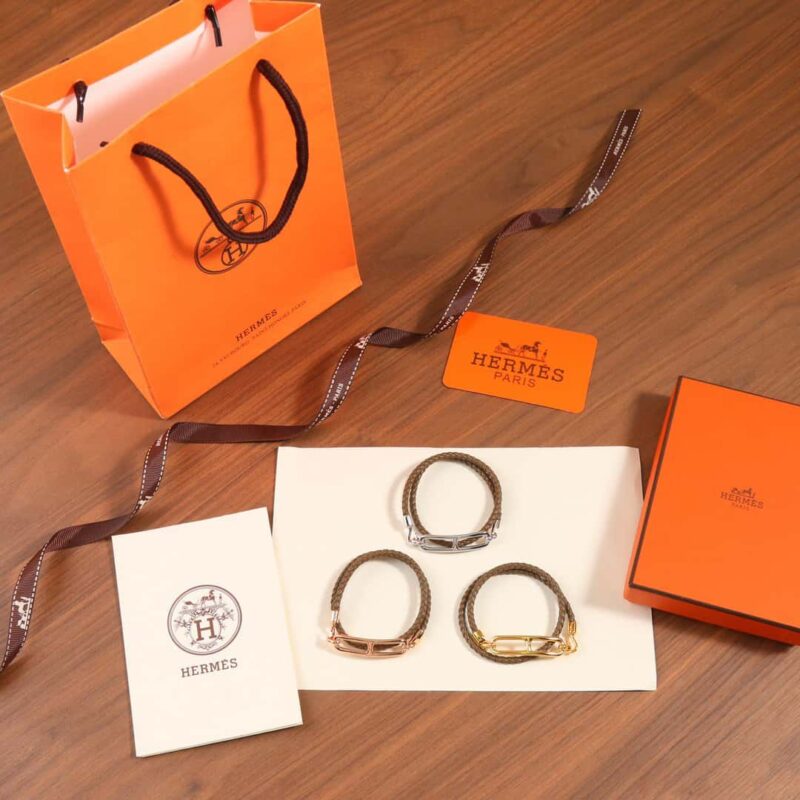 HERMES 爱马仕Roulis双圈手镯手环 - Image 11
