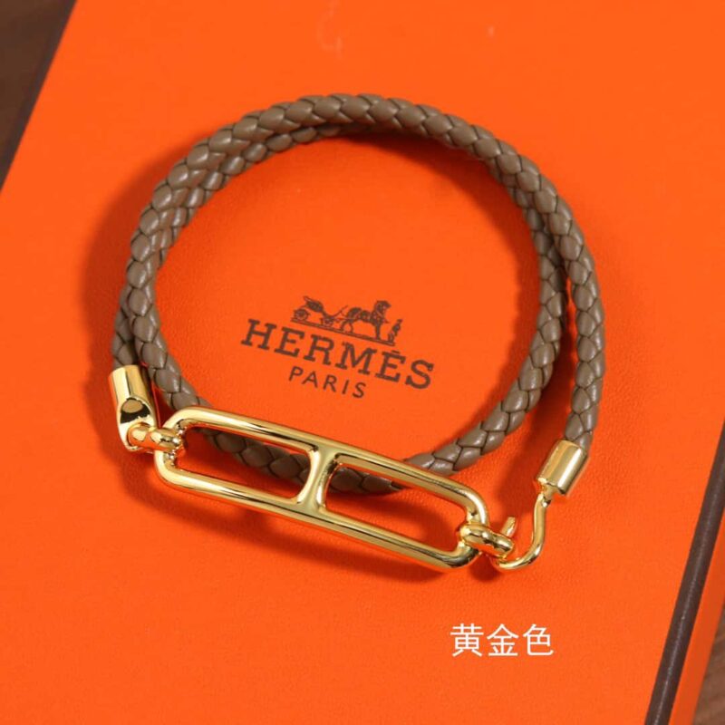 HERMES 爱马仕Roulis双圈手镯手环 - Image 14