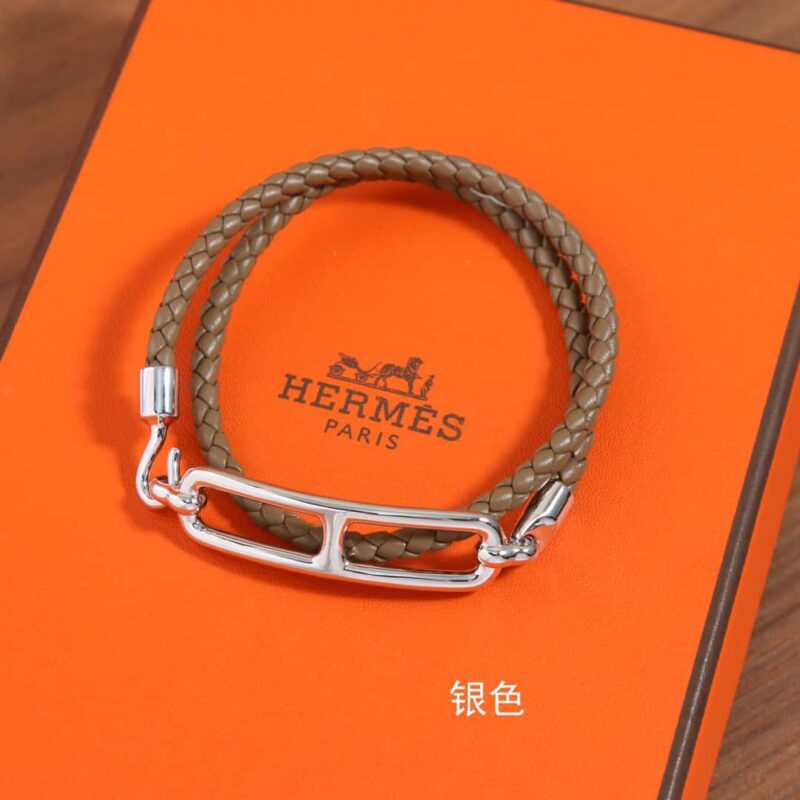 HERMES 爱马仕Roulis双圈手镯手环 - Image 15