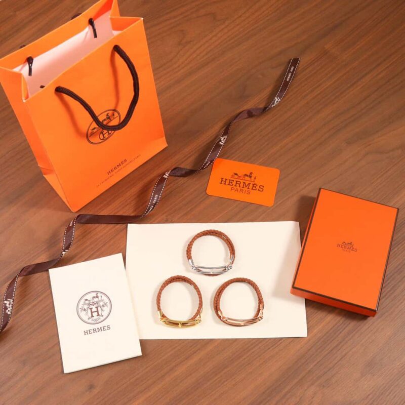 HERMES 爱马仕Roulis双圈手镯手环 - Image 12