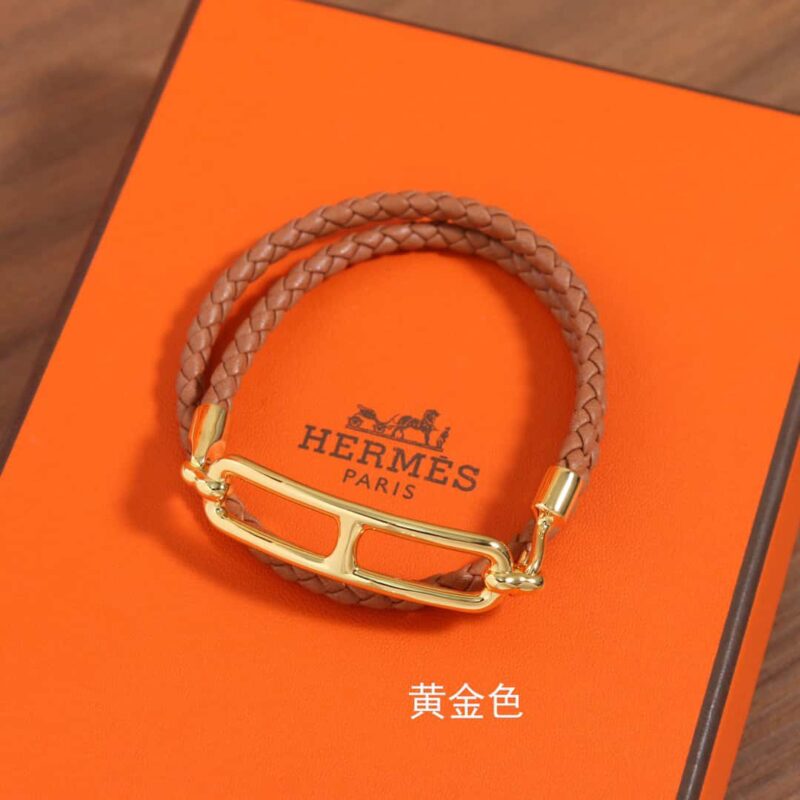 HERMES 爱马仕Roulis双圈手镯手环 - Image 14