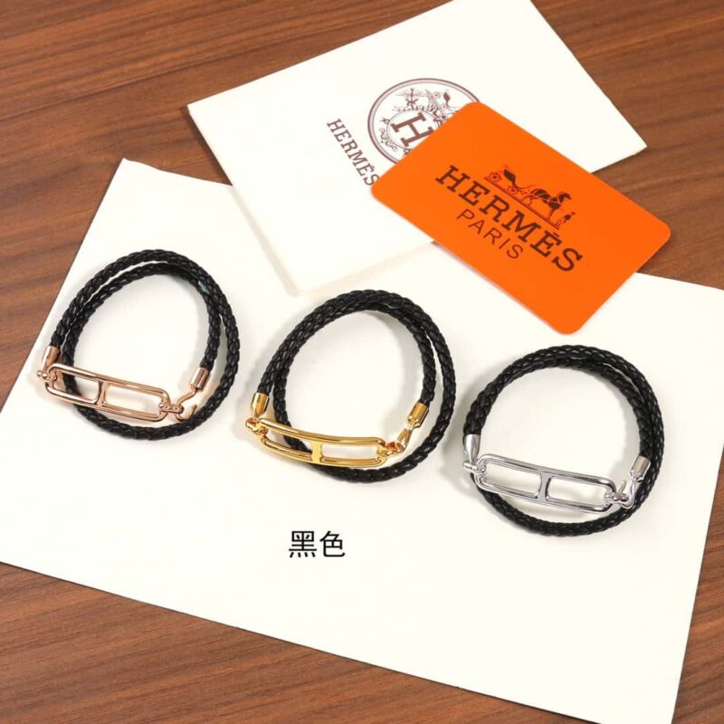 HERMES 爱马仕Roulis双圈手镯手环 - Image 11