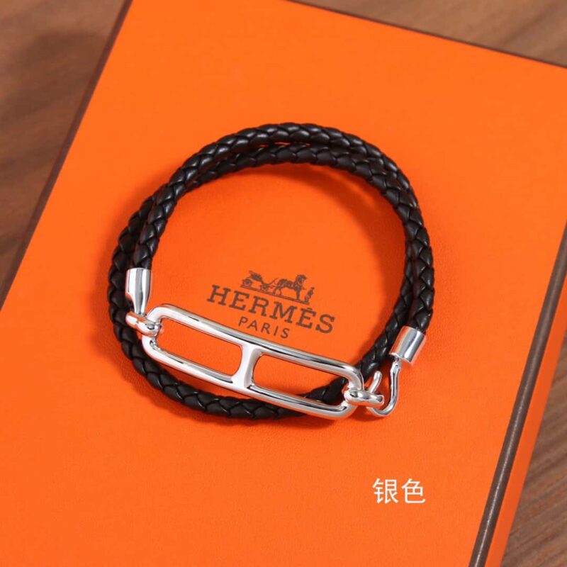 HERMES 爱马仕Roulis双圈手镯手环 - Image 15