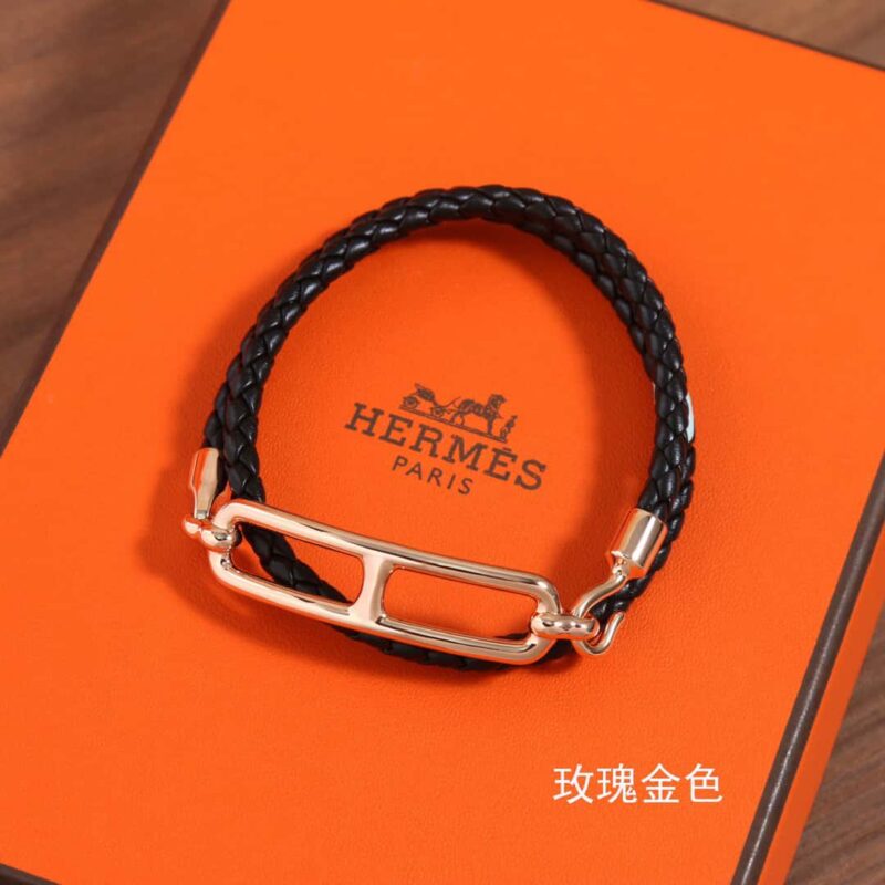 HERMES 爱马仕Roulis双圈手镯手环 - Image 16