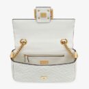 Fendi 小型 First 包，Fendace 巴洛克面料，棕色