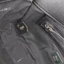 Fendi 中号 FF 图案面料法棍包，黑色