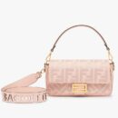Fendi 小号 Fendigraphy 小牛皮流浪包 棕色