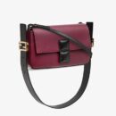 Fendi Nano F 小牛皮包，蓝色