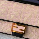 Fendi FF 图案面料腰包 棕色/咖啡色
