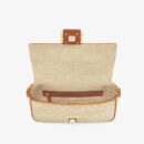Fendi Mini Sunshine 购物袋，Fendi Roma Capsule 皮革，红色/白色
