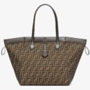 Fendi Nano F米色小牛皮包