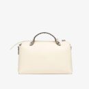 Fendi 中号 Sunshine 购物袋 ROMA 标志小牛皮卡其色