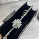 Fendi 大号 Sunshine 购物袋，采用 ROMA 徽标小牛皮，灰色
